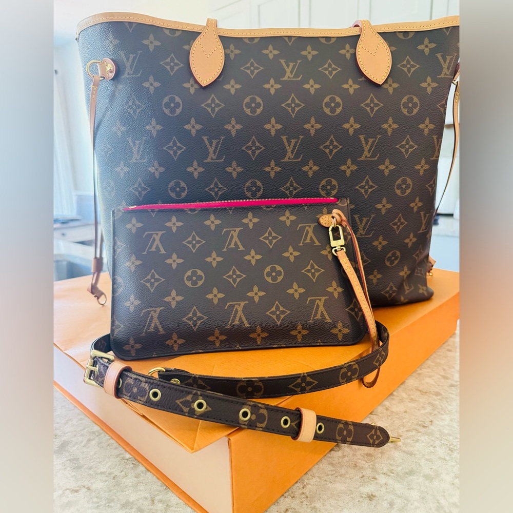 Louis Vuitton Brown Monogram Shoulder Bag